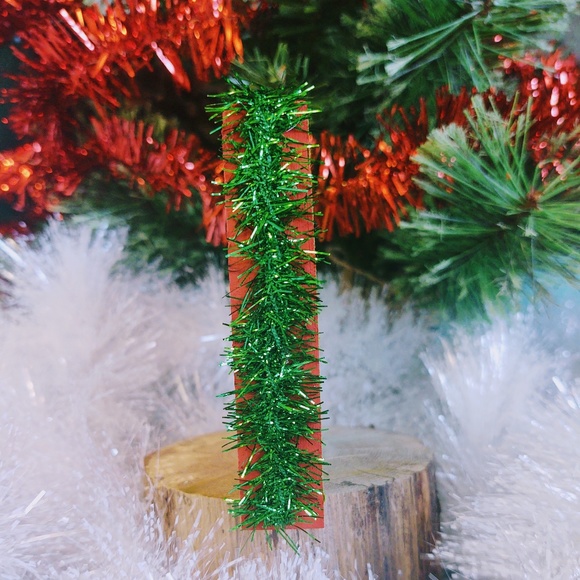 Hand Crafted Tiered Tray Decor, Mini Wood Sign, We Woof You a Merry Christmas - Picture 2 of 4